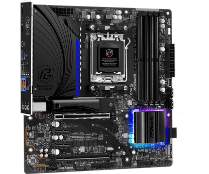 ASRock B650M PG Riptide Supports AMD Ryzen™ 7000 Series Processors and  DDR5 6200MHz