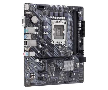 ASRock B660M-HDV Supports 13th Gen & 12th Gen and next gen Intel® Core™ Processors (LGA1700), Supports DDR4 5066MHz (OC)