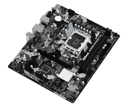 ASRock B760M-HDV/M.2 D4 Supports 13th Gen & 12th Gen and next gen Intel® Core™ Processors and Supports DDR4 5333MHz (OC)