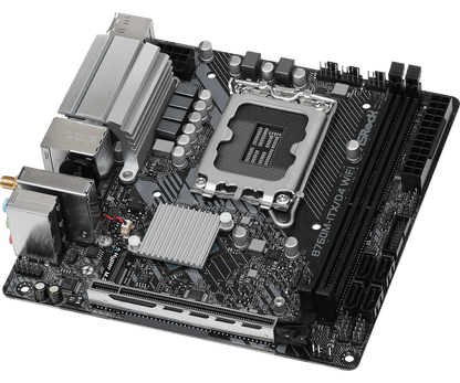 ASRock B760M-ITX/D4 WiFi Supports 13th Gen & 12th Gen and next gen Intel® Core™ Processors (LGA1700), Supports DDR4 5333MHz (OC)