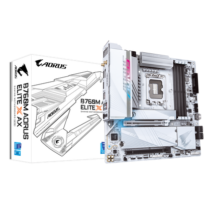 GIGABYTE B760M AORUS ELITE X AX (GA-B760M-A-ELITE-X-AX)