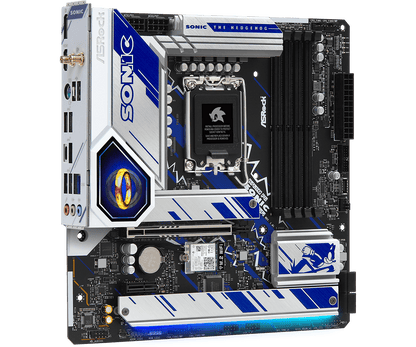 ASRock B760M PG SONIC WiFi Supports 13th Gen & 12th Gen and next gen Intel® Core™ Processors (LGA1700) and Supports DDR5 7200MHz (OC)