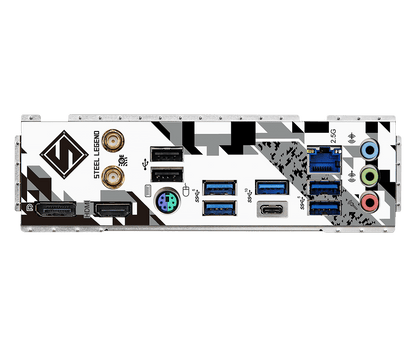 ASRock B760M Steel Legend WiFi Supports 13th Gen & 12th Gen and next gen Intel® Core™ Processors (LGA1700) and Supports DDR5 7200MHz (OC)