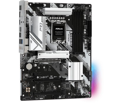 ASRock B760 Pro RS/D4 Supports 13th Gen & 12th Gen and next gen Intel® Core™ Processors (LGA1700) and DDR4 5333MHz (OC)