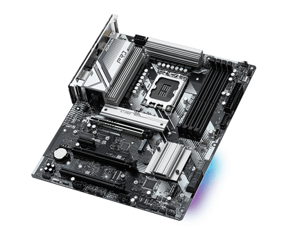 ASRock B760 Pro RS Supports 13th Gen & 12th Gen and next gen Intel® Core™ Processors (LGA1700) and DDR5 7200MHz (OC)