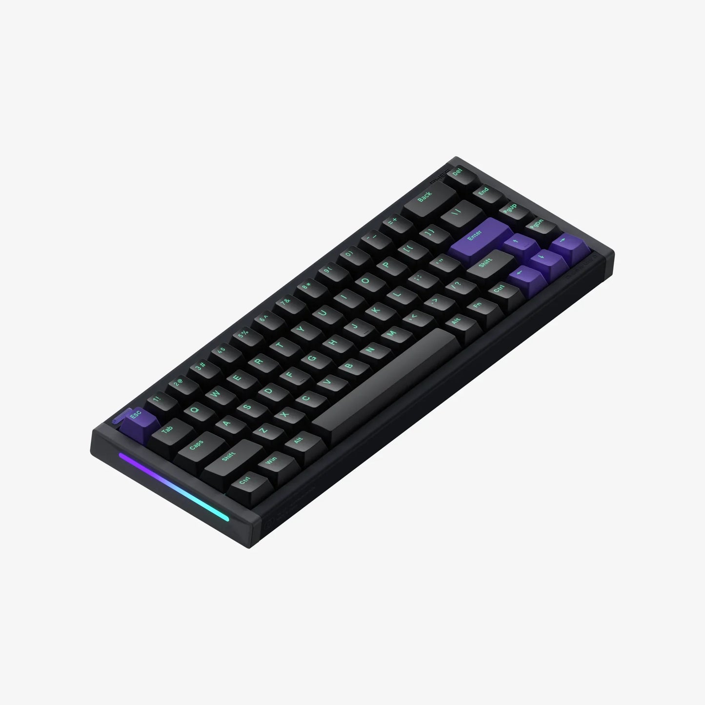 NuPhy®X BH65 RGB 68-Key High-Profile Gaming Keyboard - Magnetic Jade Pro Switch / Dark Matter