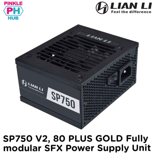 Lian Li SP750 V2, 80 PLUS GOLD Fully modular SFX Power Supply Unit