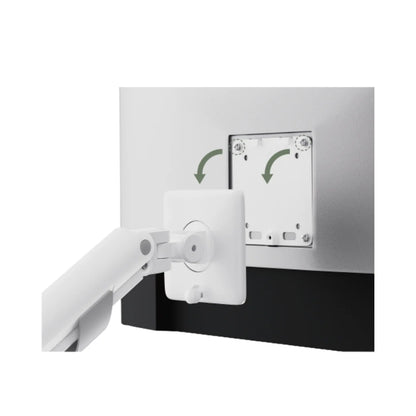 Nova Slim Pole-Mounted Mechanical Spring Triple Monitor Arm