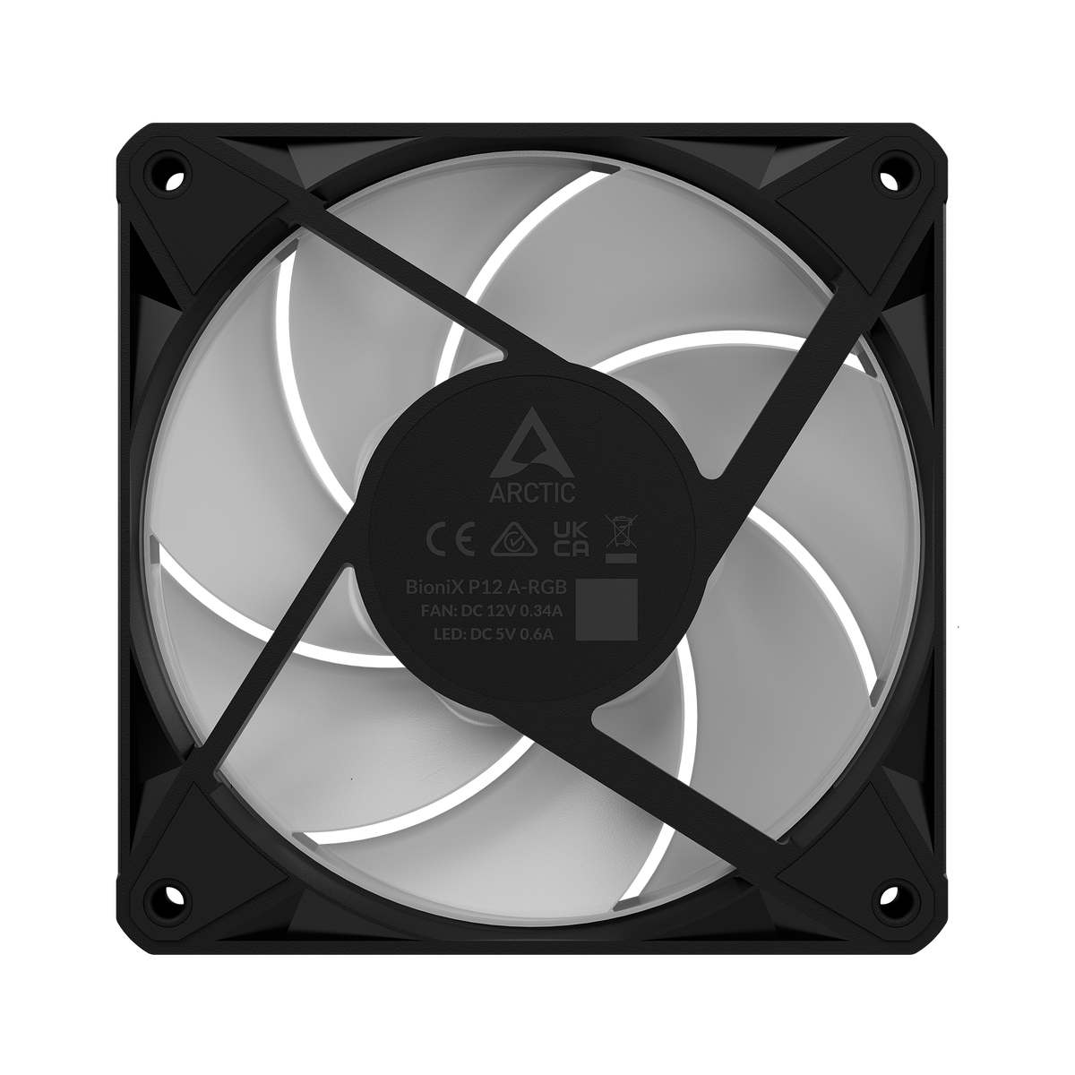 Arctic BioniX P12 A-RGB 120 mm PWM Fan with Daisy Chain