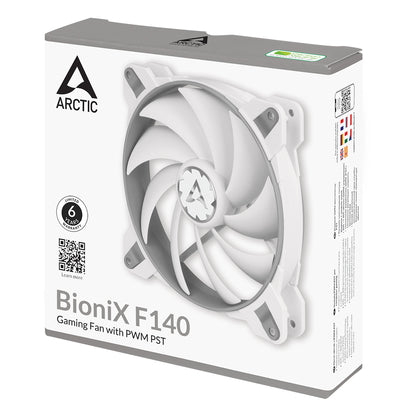 Arctic BioniX F140 Gaming Fan with PWM PST Quiet Motor, Computer, Fan Speed: 200-1800 RPM