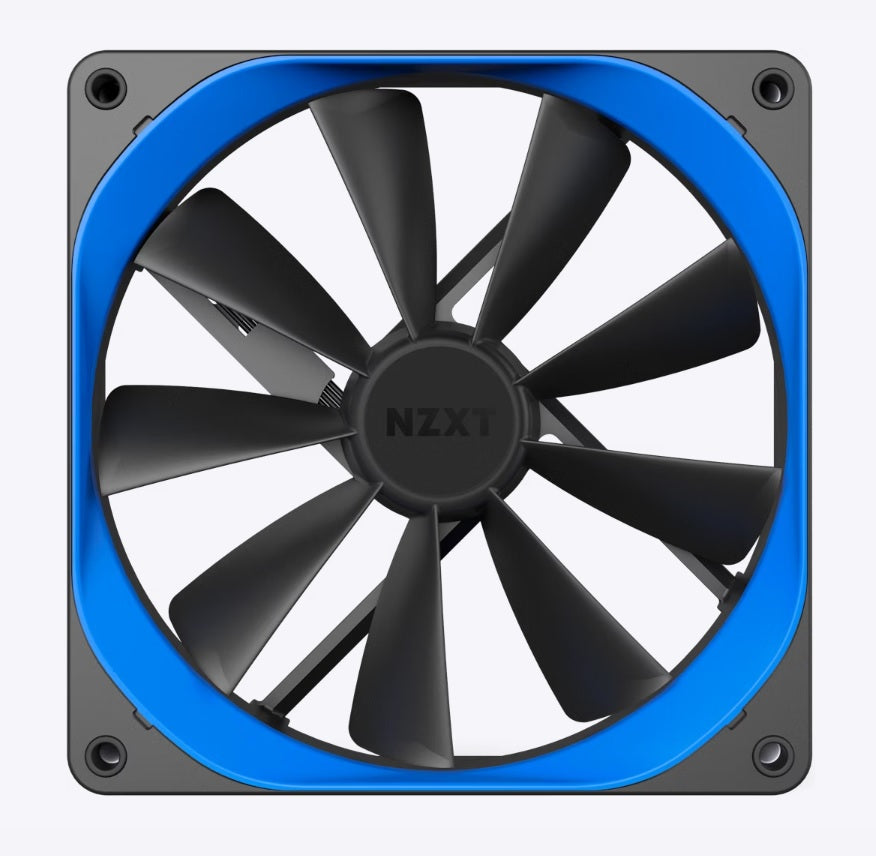 NZXT Aer Trim 140mm - Color Trim for Aer Fans - 2x Blue Color