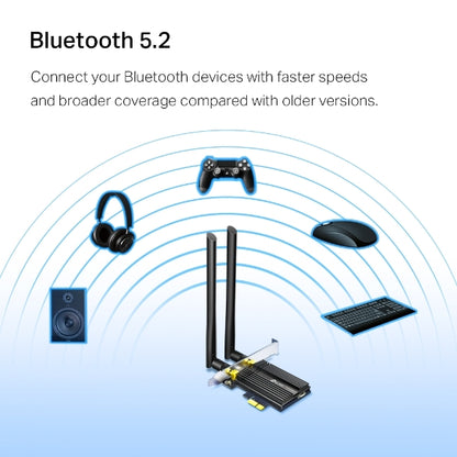 Tp-Link Archer TX50E I AX3000 Wi-Fi 6 Bluetooth 5.0 PCIe Adapter