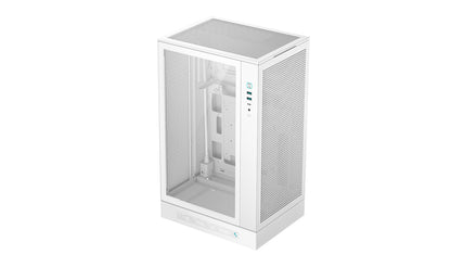 Deepcool CH270 DIGITAL WHITE elevated mini-tower case