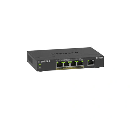 NETGEAR 5-Port Gigabit Ethernet Unmanaged PoE+ Essentials Switch (63W)