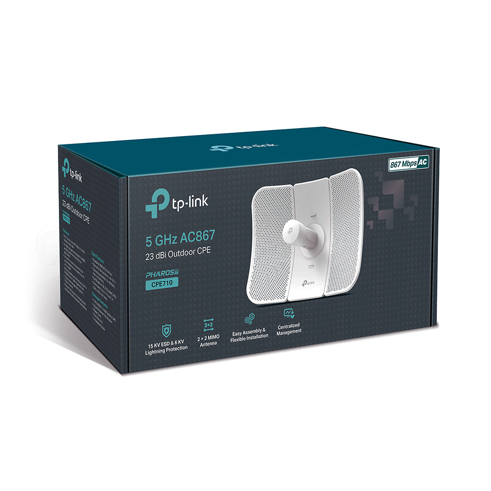 Tp-Link CPE710 I 5GHz AC 867Mbps 23dBi Outdoor CPE