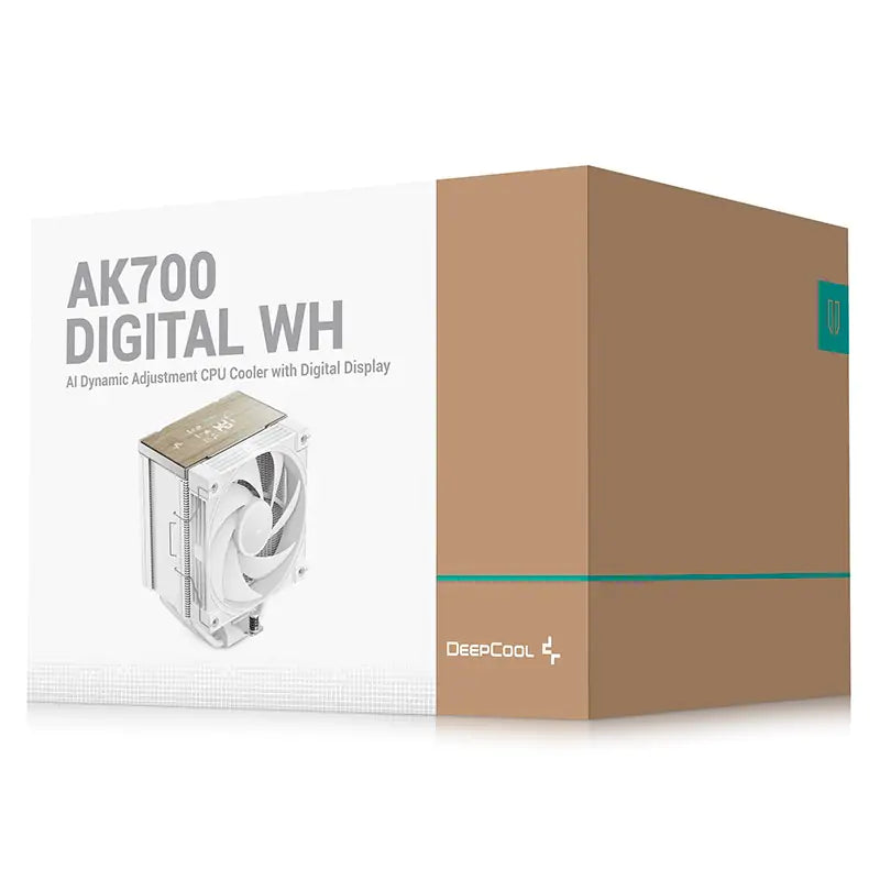 DEEPCOOL AK700 DIGITAL NYX Performance CPU Cooler White