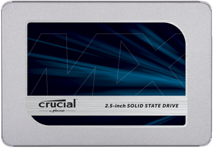 Crucial MX500 500GB 3D NAND SATA 2.5" SSD - Read: 560 MB/s ; Write: 510 MB/s