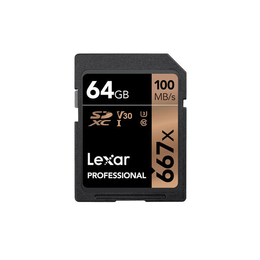 Lexar Professional 667x microSDXC™ UHS-I cards