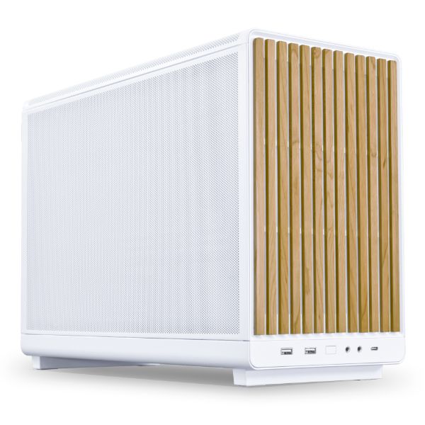 LIAN LI DAN A3 White Wooden Panel Version For M-ATX / Mini ITX