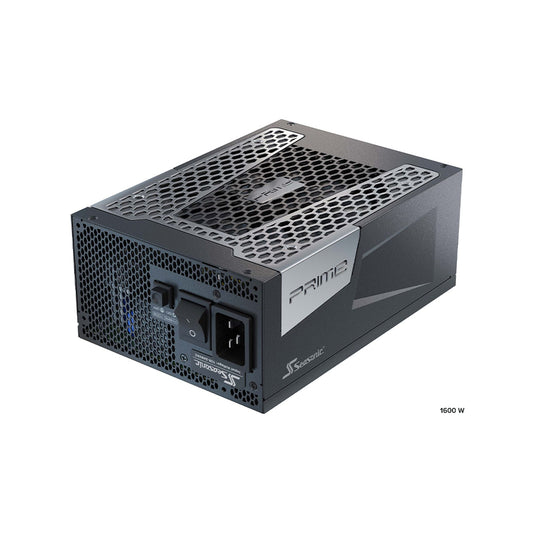 Seasonic Prime PX-1600, 1600W 80+ Platinum, Full Modular, Fan Control in Fanless, Silent, and Cooling Mode, 12 Year Warranty, Perfect Power Supply for Gaming and High-Performance Systems (SSR-1600PD)