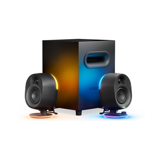 Steel Series ARENA 7 Immersive 2.1 Gaming Speaker System with Reactive Illumination (61541)