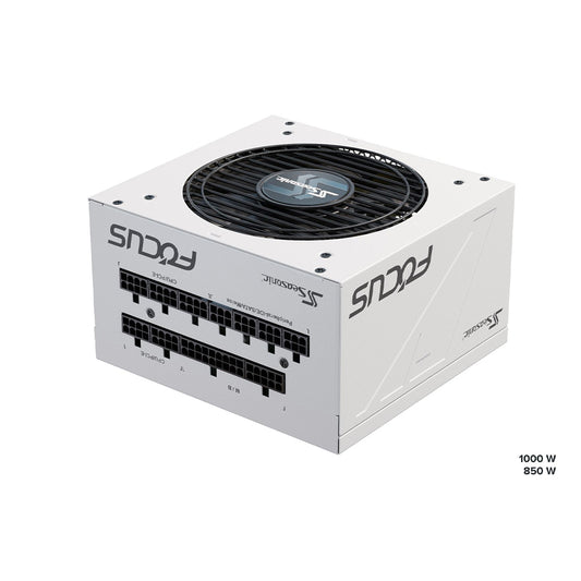 Seasonic FOCUS GX 1000 (ONESEASONIC) WHITE EDITION ATX 12 V Full Modular 80 PLUS Gold Certified (SSR-1000FX WHITE)