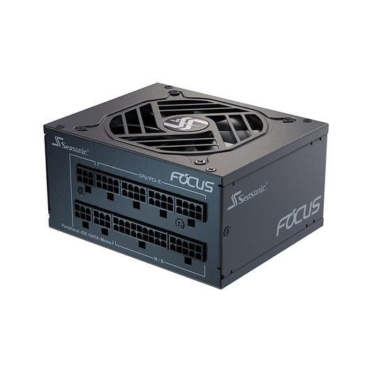 Seasonic Focus SGX-650, 650W 80+ Gold, Full Modular, SFX Form Factor, Compact Size, Fan Control in Fanless, Silent, and Cooling Mode, 10 Year Warranty, Power Supply (SSR-650SGX)