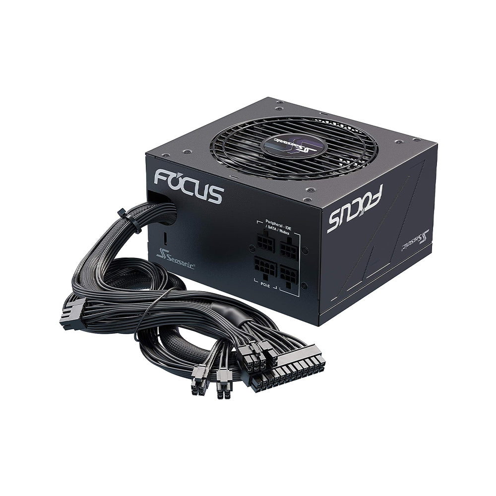 Seasonic Focus GM-850, 850W 80+ Gold, Semi-Modular, Fits All ATX Systems, Fan Control in Silent and Cooling Mode, 7 Year Warranty, Perfect Power Supply for Gaming and Various Application (SSR-850FM)