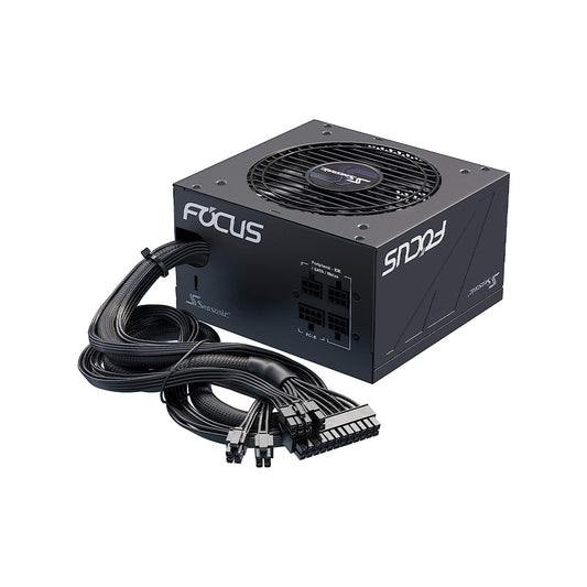 Seasonic Focus GM-550, 550W 80+ Gold, Semi-Modular, Fits All ATX Systems, Fan Control in Silent and Cooling Mode, 7 Year Warranty, Perfect Power Supply for Gaming and Various Application (SSR-550FM)