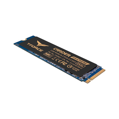 TEAMGROUP T-Force CARDEA Zero Z44L 250GB Support SLC Cache with Graphene Copper Foil 3D NAND TLC NVMe PCIe Gen4 x4 M.2 2280 Gaming Internal SSD Read/Write 3,300/1,400 MB/s  (TM8FPL250G0C127)