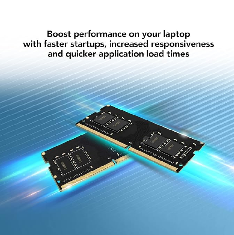 Lexar® 8GB DDR4-3200 SODIMM Laptop Memory