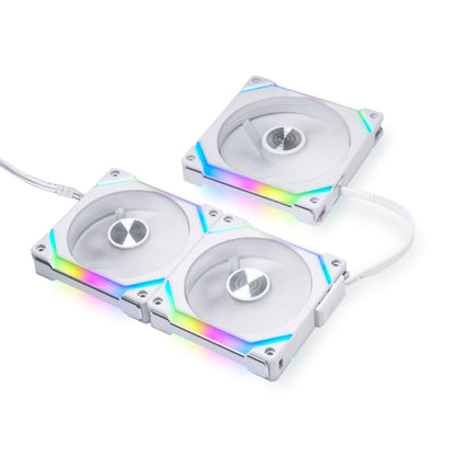 Lian Li UNI Fan SL V2 RGB Revolutionized Daisy-Chain ARGB Fan 120mm Triple Pack (SL120V2-3)