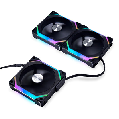 Lian Li UNI Fan SL V2 RGB Revolutionized Daisy-Chain ARGB Fan 120mm Single Pack (SL120V2-1)