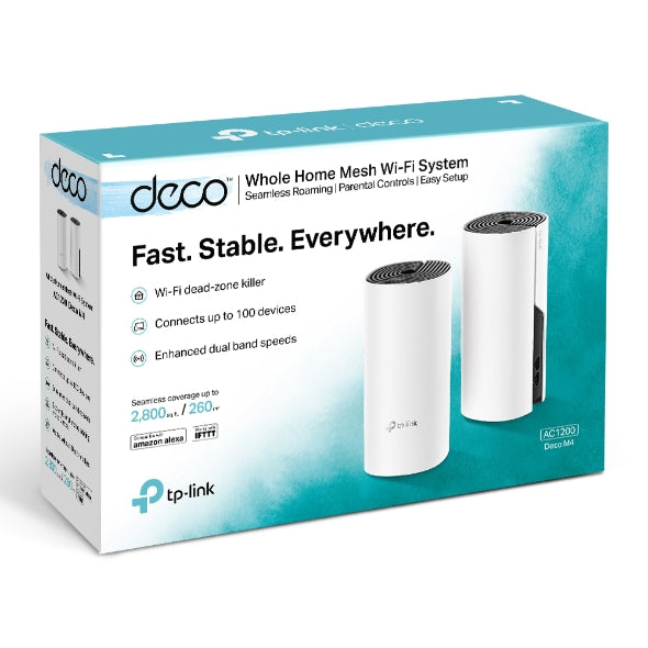 Tp-Link Deco M4 I AC1200 Whole Home Mesh Wi-Fi System