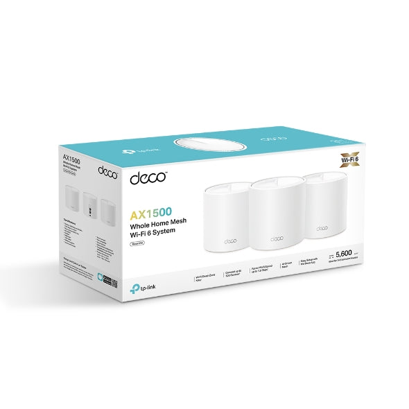 Tp-Link Deco X10 I AX1500 Whole Home Mesh Wi-Fi 6 System