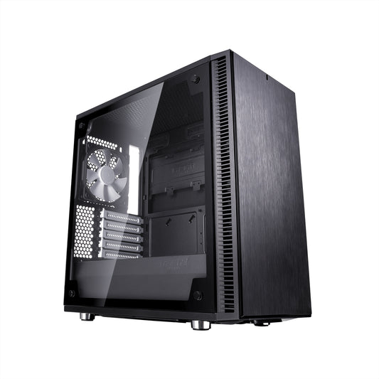 Fractal Design Define Mini C Black Tempered Glass (FD-CA-DEF-MINI-C-BK-TG)