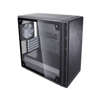 Fractal Design Define Mini C Black Tempered Glass (FD-CA-DEF-MINI-C-BK-TG)