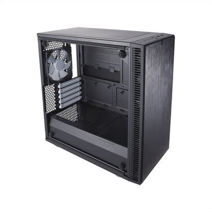 Fractal Design Define Mini C Black Tempered Glass (FD-CA-DEF-MINI-C-BK-TG)