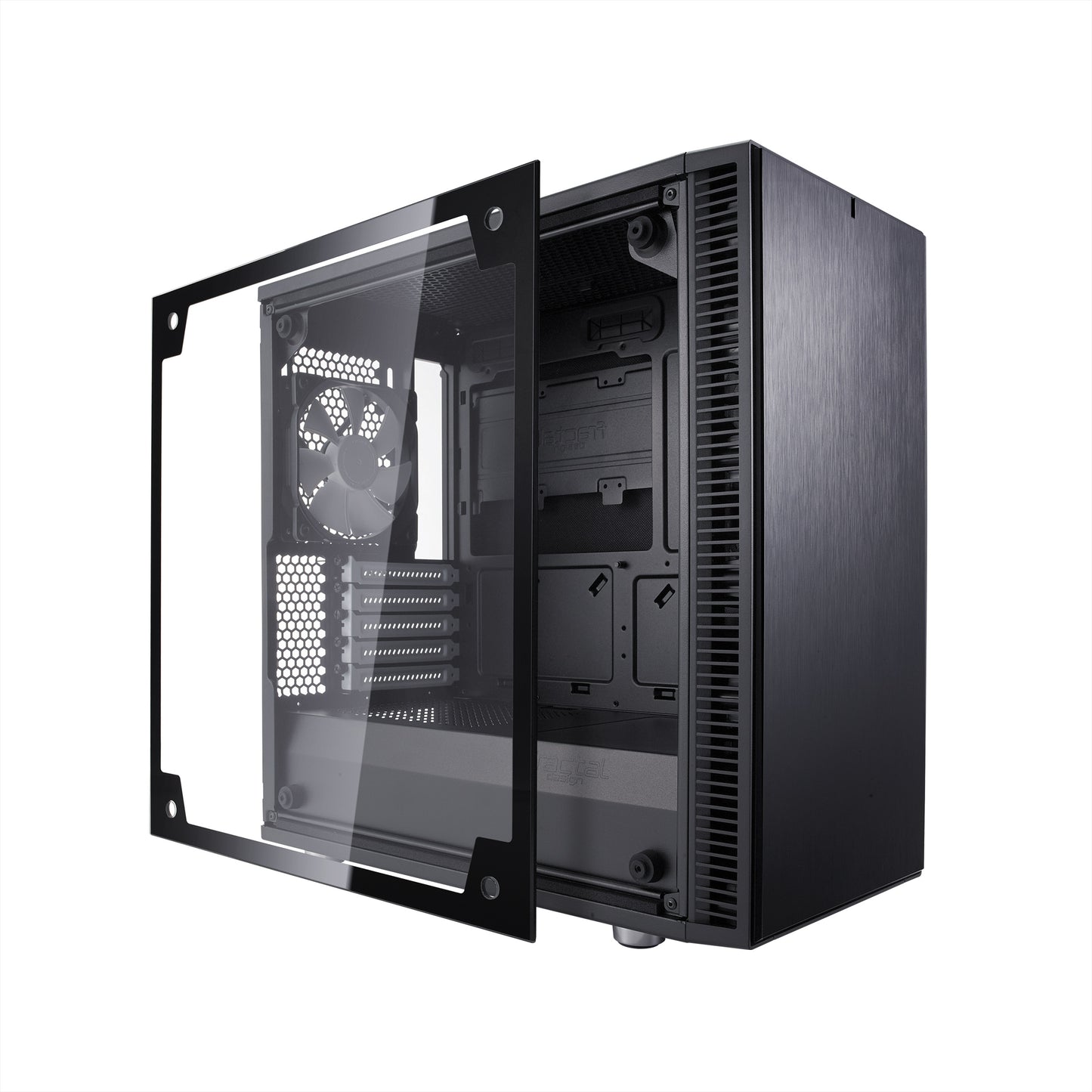 Fractal Design Define Mini C Black Tempered Glass (FD-CA-DEF-MINI-C-BK-TG)