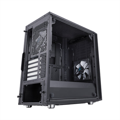 Fractal Design Define Mini C Black Tempered Glass (FD-CA-DEF-MINI-C-BK-TG)