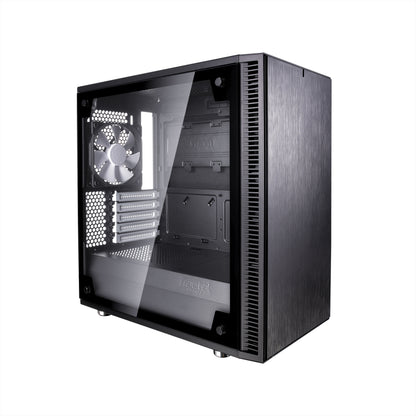 Fractal Design Define Mini C Black Tempered Glass (FD-CA-DEF-MINI-C-BK-TG)