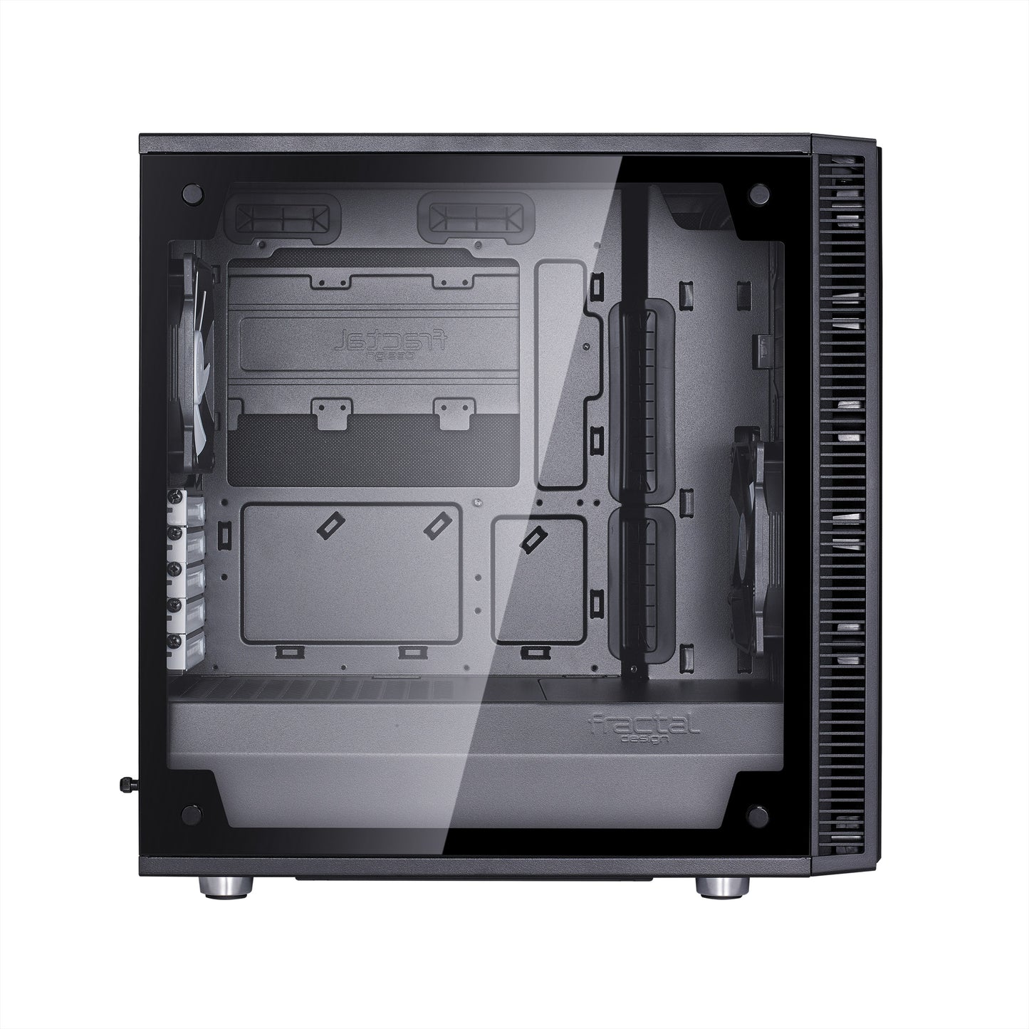 Fractal Design Define Mini C Black Tempered Glass (FD-CA-DEF-MINI-C-BK-TG)