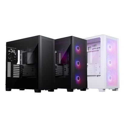 Phanteks XT PRO / XT PRO ULTRA , Mid-Tower Gaming Chassis, High Airflow Performance Mesh, Tempered Glass Window, 10x 120mm Fan Positions