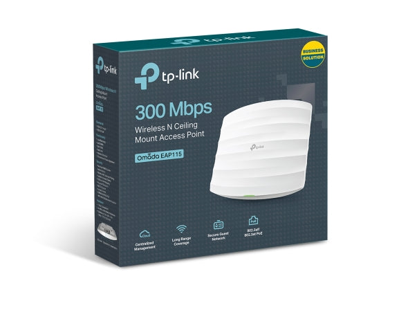 Tp-Link EAP115 I 300Mbps Wireless N Ceiling Mount Access Point