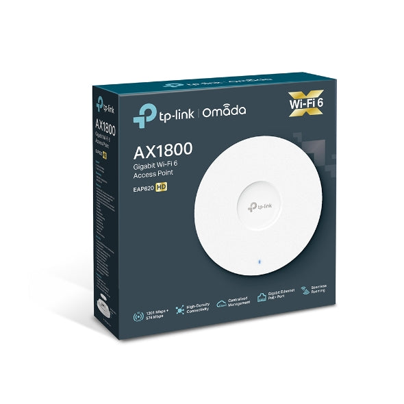Tp-Link EAP620 HD I AX1800 Wireless Dual Band Ceiling Mount Access Point