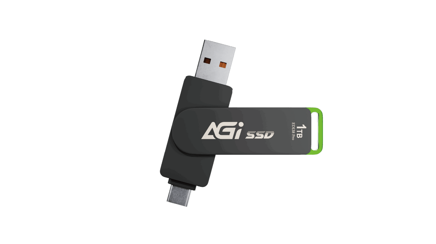 AGI ED138 Pro Portable SSD - 512GB