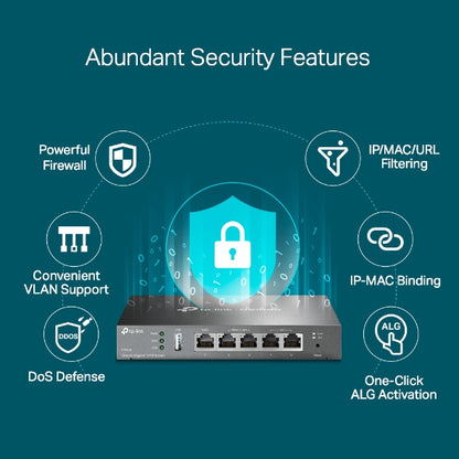 Tp-Link ER605 I Omada Gigabit VPN Router
