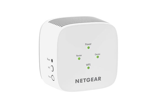 NETGEAR AC1200  Dual-band WiFi Range Extender, 1.2Gbps, Wall-plug, Internal Antenna (EX6110-100NAS)