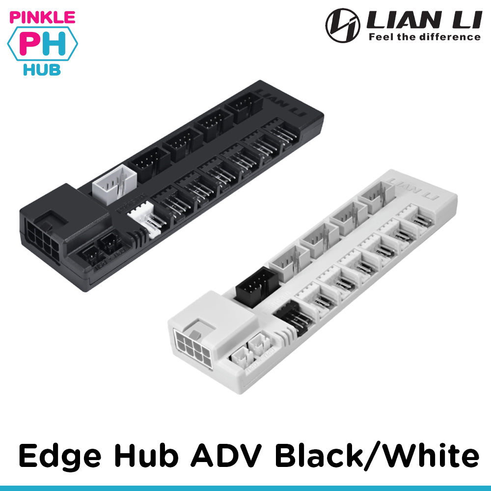 LIAN LI Edge Hub ADV Internal USB and PWM Fan Controller Black/White
