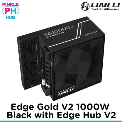 Lian Li Edge Gold V2 1000W with Edge Hub V2